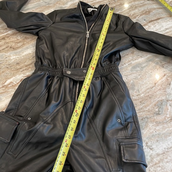 Pleather Coveralls - Picture 5 of 11
